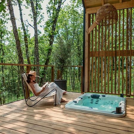 Wabi Sabi Lodge - Spa&Sauna Privatif - Foret Turenne Exteriör bild