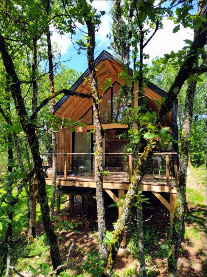Wabi Sabi Lodge - Spa&Sauna Privatif - Foret Turenne Exteriör bild